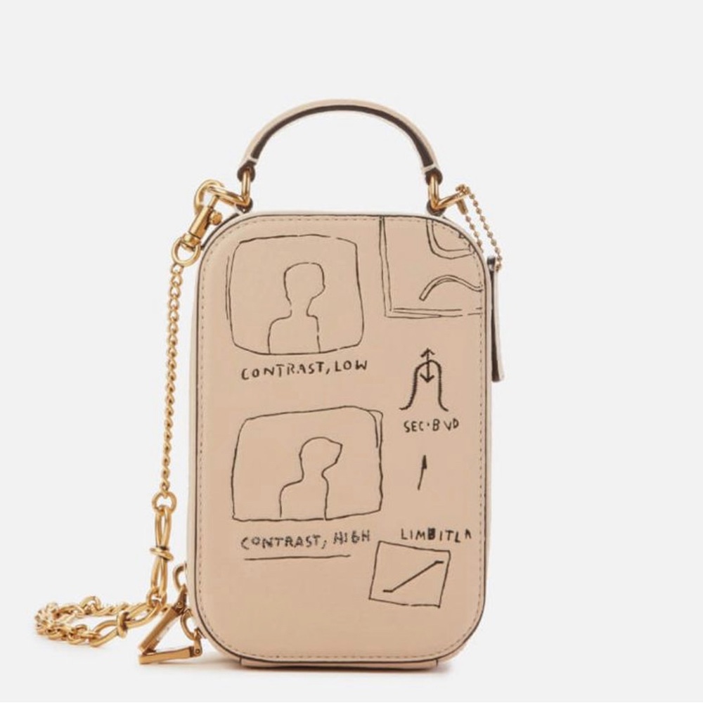 Brand New Coach x Jean-Michel Basquiat Alie Camera Bag - Picture 7 of 14